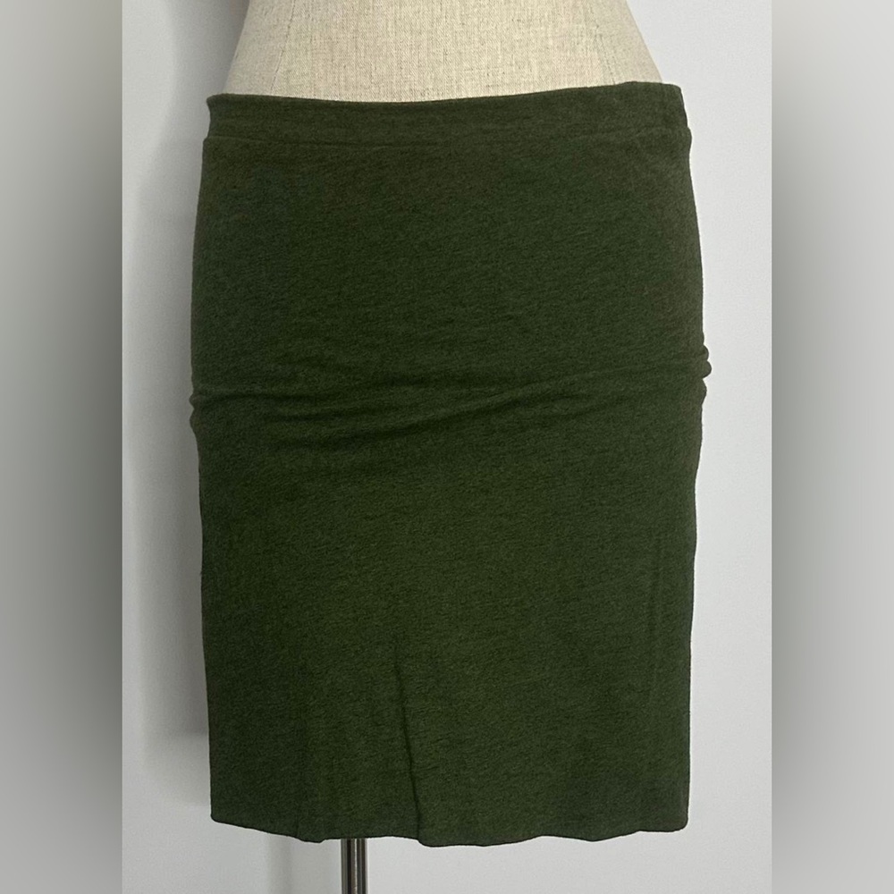 Vero Moda: Dark Green Pencil Skirt